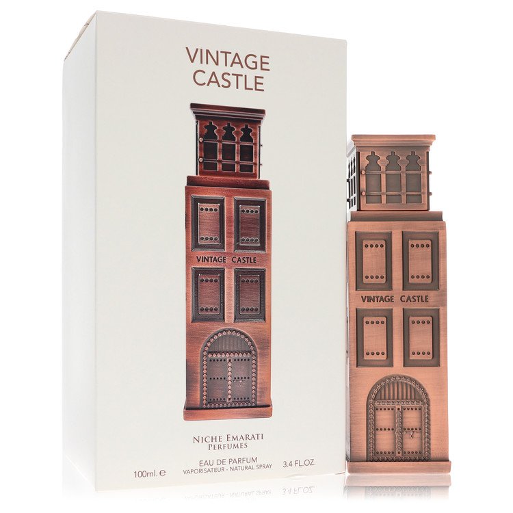 Niche Emarati Vintage Castle by Lattafaa Eau De Parfum Spray (Unisex) 3.4 oz