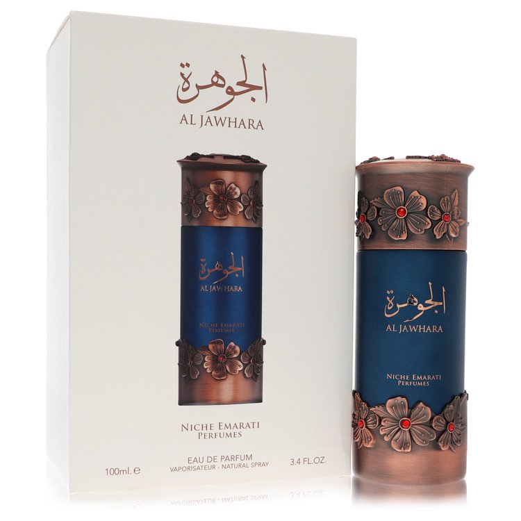 Niche Emarati Al Jawhara by Lattafaa Eau De Parfum Spray (Unisex) 3.4 oz