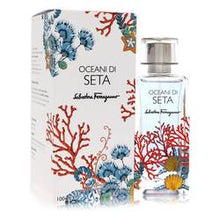 Oceani Di Seta Eau De Parfum Spray (Unisex) By Salvatore Ferragamo by Salvatore Ferragamo fragrance bottle