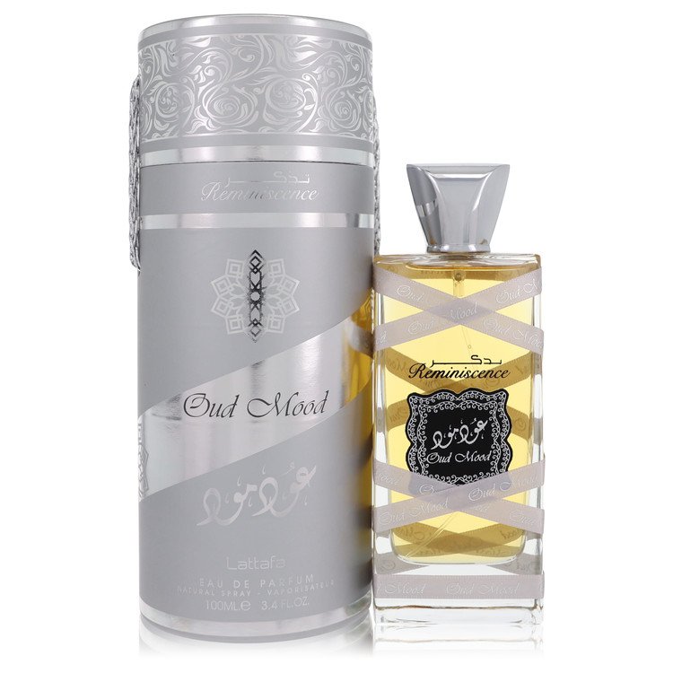 Oud Mood Reminiscence by Lattafaa Eau De Parfum Spray (Unisex) 3.4 oz