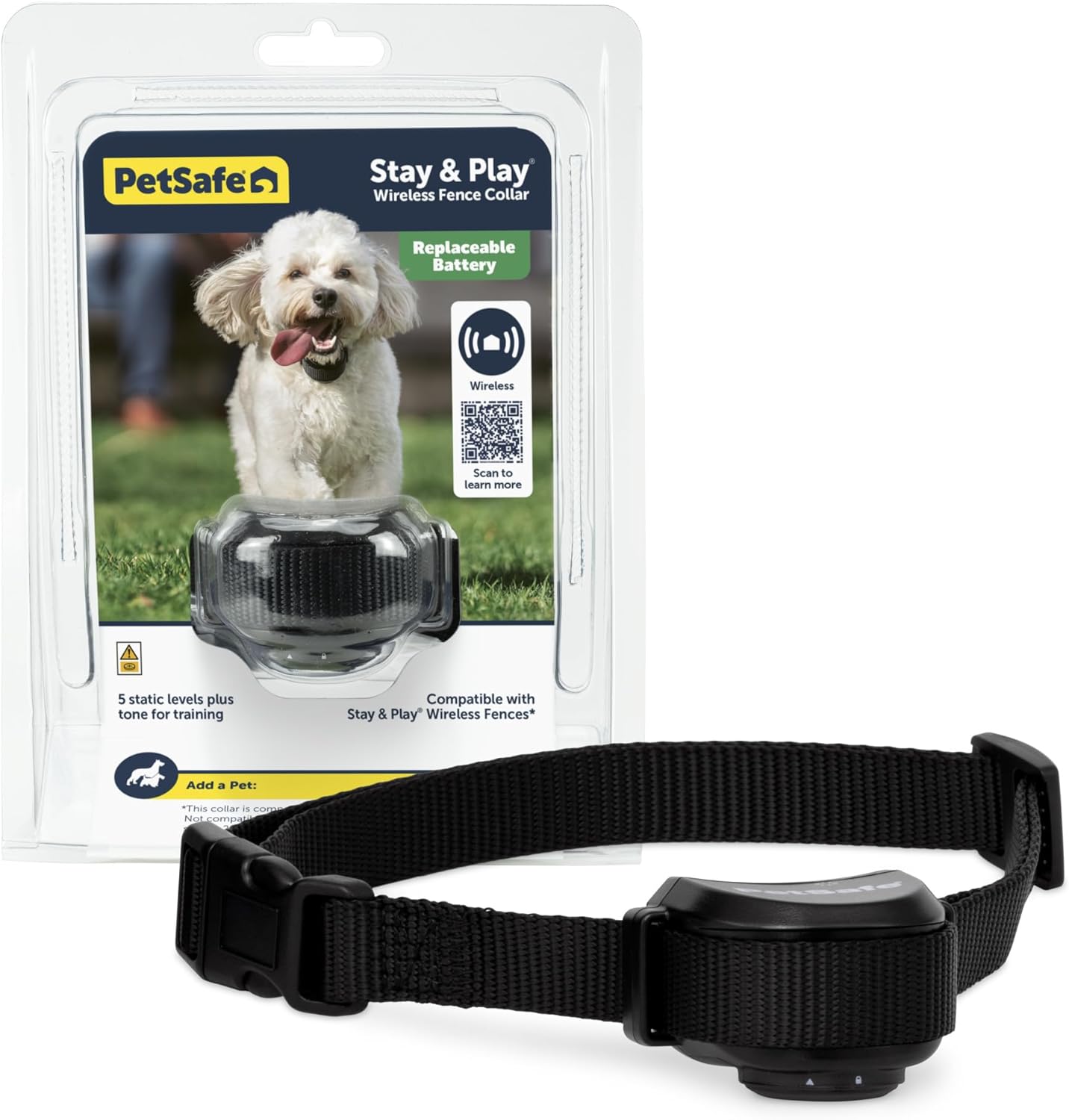 Free to Roam Wireless Fence Extra Collar - PIF00-15002