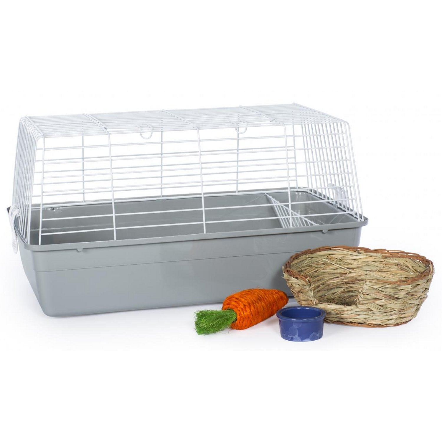 Bella Rabbit Cage Kit - Gray