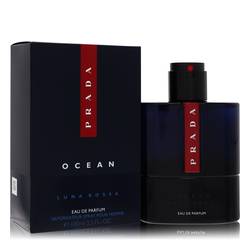 Prada Luna Rossa Ocean Eau De Parfum Spray By Prada by Prada fragrance bottle