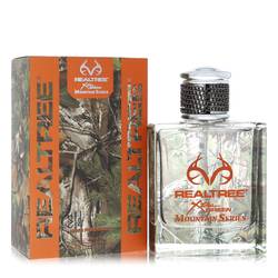 Realtree Mountain Series Eau De Toilette Spray By Jordan Outdoor by Jordan Outdoor fragrance bottle