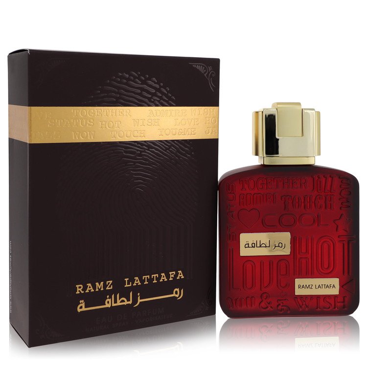 Ramz Lattafaa Gold by Lattafaa Eau De Parfum Spray (Unisex) 3.4 oz