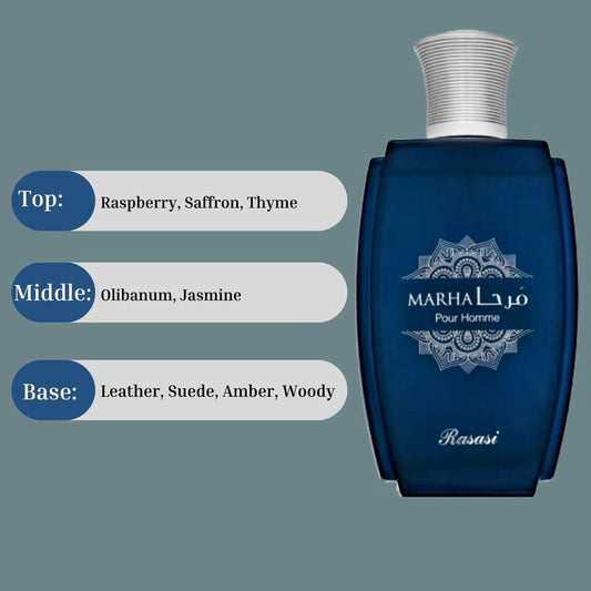Rasasi Marha Eau De Parfum Spray By Rasasi - Eau De Parfum Spray - Rasasi