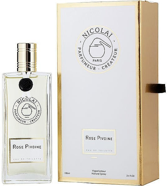 Rose Pivoine Eau De Toilette Spray By Nicolai - Eau De Toilette Spray - Nicolai