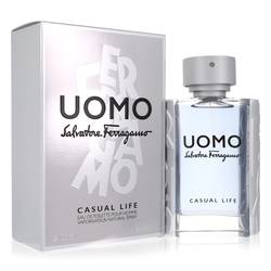 Salvatore Ferragamo Uomo Casual Life Eau De Toilette Spray By Salvatore Ferragamo by Salvatore Ferragamo fragrance bottle