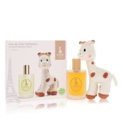 Sophie La Girafe Eau De Soin Parfumee Gift Set By Sophie La Girafe - Gift Set - 3.4 oz Scented Skincare Water (Alcohol - Free) + 1 Sophie La Girafe Soft Toy - Sophie La Girafe