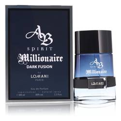 Spirit Millionaire Dark Fusion Eau De Parfum Spray By Lomani by Lomani fragrance bottle