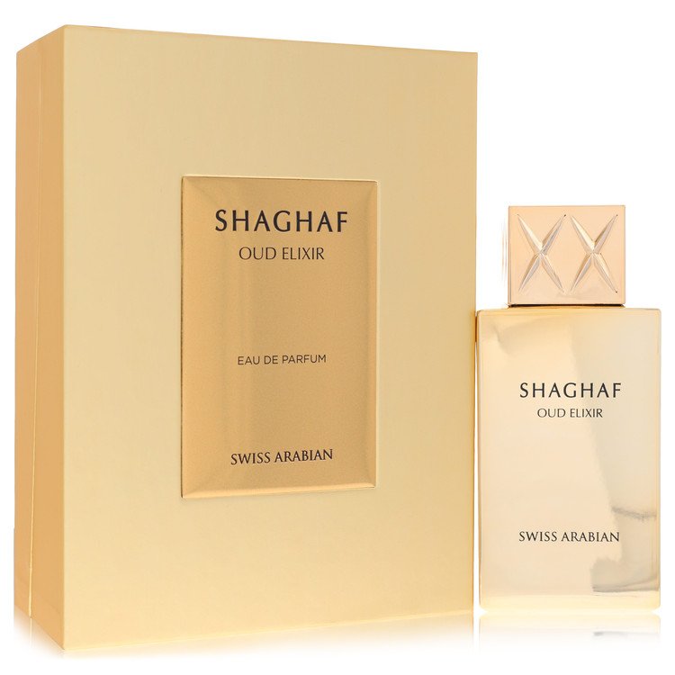 Shaghaf Oud Elixir by Swiss Arabian Eau De Parfum Spray (Unisex) 2.5 oz