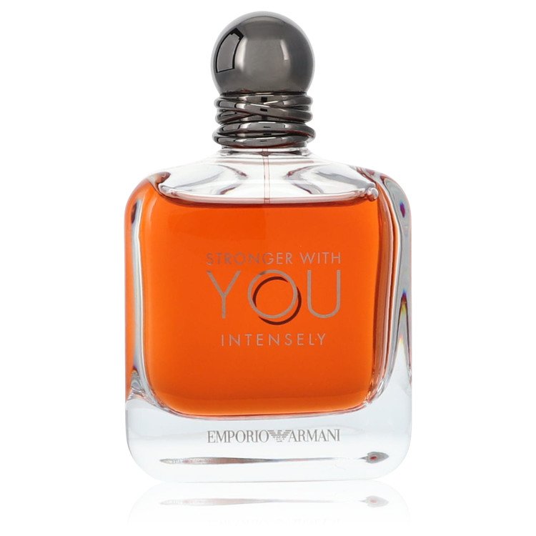 Stronger With You Intensely by Giorgio Armani Eau De Parfum Spray (unboxed) 3.4 oz