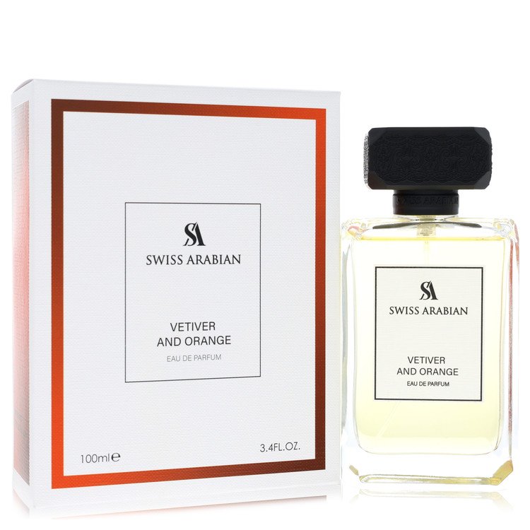 Swiss Arabian Vetiver And Orange by Swiss Arabian Eau De Parfum Spray (Unisex) 3.4 oz