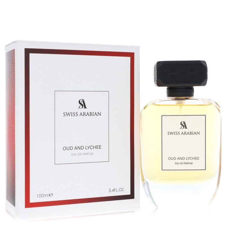 Swiss Arabian Oud And Lychee by Swiss Arabian Eau De Parfum Spray (Unisex) 3.4 oz