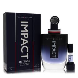Tommy Hilfiger Impact Intense Eau De Parfum Spray + 0.14 Travel Spray By Tommy Hilfiger - Eau De Parfum Spray + 0.14 Travel Spray - Tommy Hilfiger