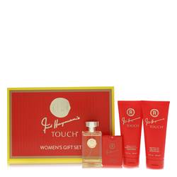 Touch Gift Set By Fred Hayman - Gift Set - 3.4 oz Eau De Toilette Spary + 6.7 oz Body Lotion + 6.7 oz Shower Gel + 0.61 oz Pocket Soray - Fred Hayman