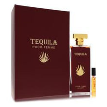 Tequila Pour Femme Red Eau De Parfum Spray + Free .17 oz Mini EDP Spray By Tequila Perfumes - Eau De Parfum Spray + Free .17 oz Mini EDP Spray - Tequila Perfumes