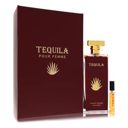 Tequila Pour Femme Red Eau De Parfum Spray + Free .17 oz Mini EDP Spray By Tequila Perfumes - Eau De Parfum Spray + Free .17 oz Mini EDP Spray - Tequila Perfumes