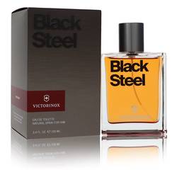 Swiss Army Black Steel Eau De Toilette Spray By Victorinox by Victorinox fragrance bottle