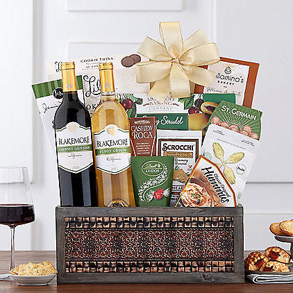 Blakemore Winery Duet: Wine Gift Basket - GreatArrivals