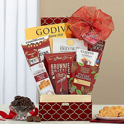 Chocolate Indulgence: Valentine's Day Basket - GreatArrivals