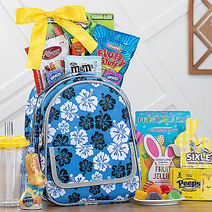 Blue Flowers Fun: Easter Backpack Gift - GreatArrivals