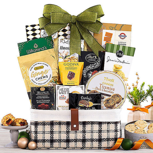 Godiva Treasures: Premium Chocolate Basket - GreatArrivals