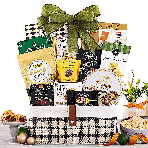 Godiva Treasures: Premium Chocolate Basket - GreatArrivals