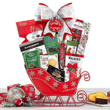 Jingle All The Way: Christmas Sleigh Gift Basket - GreatArrivals