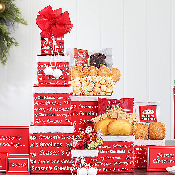 Merry Christmas: Holiday Gift Tower