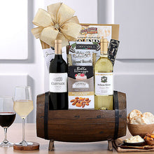 Zinfandel & Sauvignon Blac: Gourmet  Wine Barrel Gift - GreatArrivals