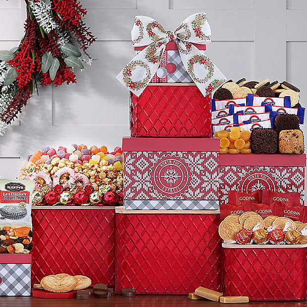 North Pole Express: Chocolate & Sweets Tower - GreatArrivals