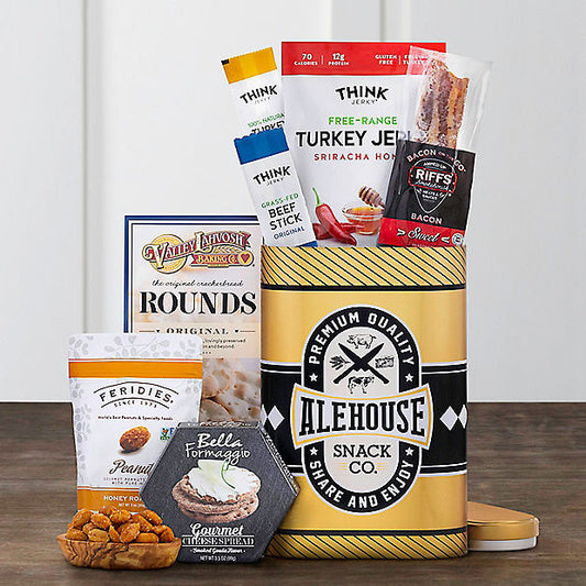 Alehouse Snacks: Gourmet Snack Tin - GreatArrivals