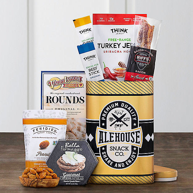 Alehouse Snacks: Gourmet Snack Tin - GreatArrivals