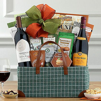 Franciscan Cabernet & Mark West Pinot Noir: Wine Basket - GreatArrivals