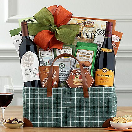 Franciscan Cabernet & Mark West Pinot Noir: Wine Basket - GreatArrivals