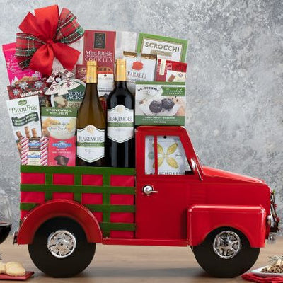 Nostalgic Blakemore Duet: Wine Gift Basket - GreatArrivals