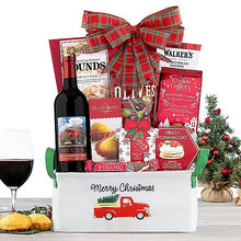 Red Truck Cabernet: Holiday Wine Gift Basket - GreatArrivals