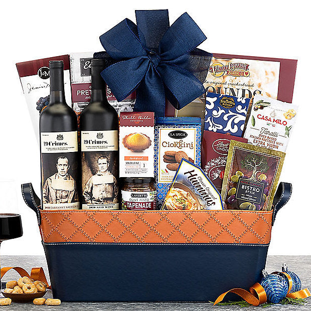 19 Crimes Red Duet: Wine Gift Basket