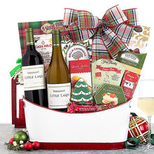Vintners Path Holiday Tidings: Wine Gift Basket - GreatArrivals