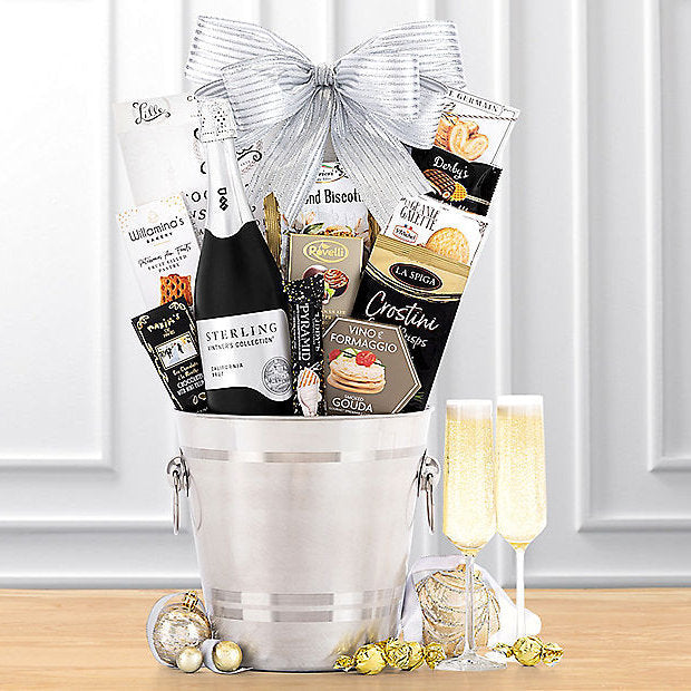 Sterling Vintner's Prosecco: Premium Sparkling Wine Basket by GreatArrivals