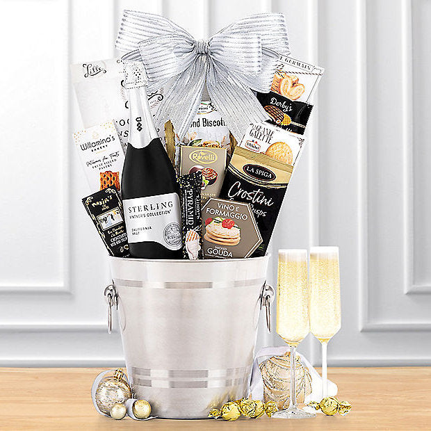 Sterling Vintner's Prosecco: Premium Sparkling Wine Basket - GreatArrivals