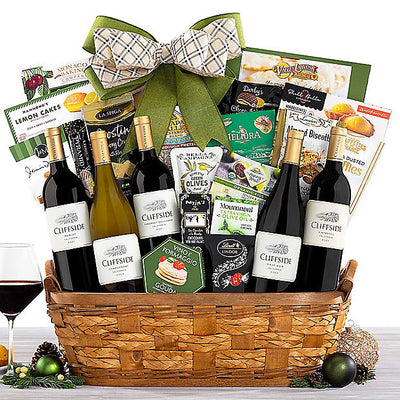 Cliffside Vineyards Tasing : Wine Gift Basket - GreatArrivals