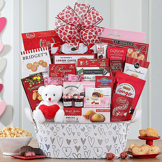 Valentine's Day Sweets: Gourmet Gift Basket - GreatArrivals