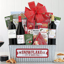 North Pole Road: Holiday Wine Gift Basket - GreatArrivals