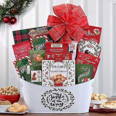 Jingle Bells: Gourmet Gift Basket - GreatArrivals