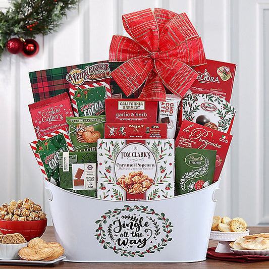 Jingle Bells: Gourmet Gift Basket - GreatArrivals