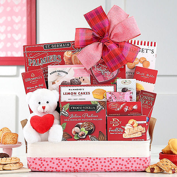 Valentine Surprise: Valentine's Day Basket - GreatArrivals