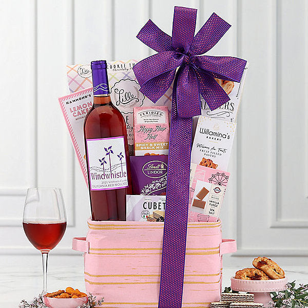 CHEERS!: Windwhistle Wine Gift Basket by GreatArrivals