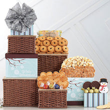 Frosted Elegance: Holiday Treats Tower - GreatArrivals